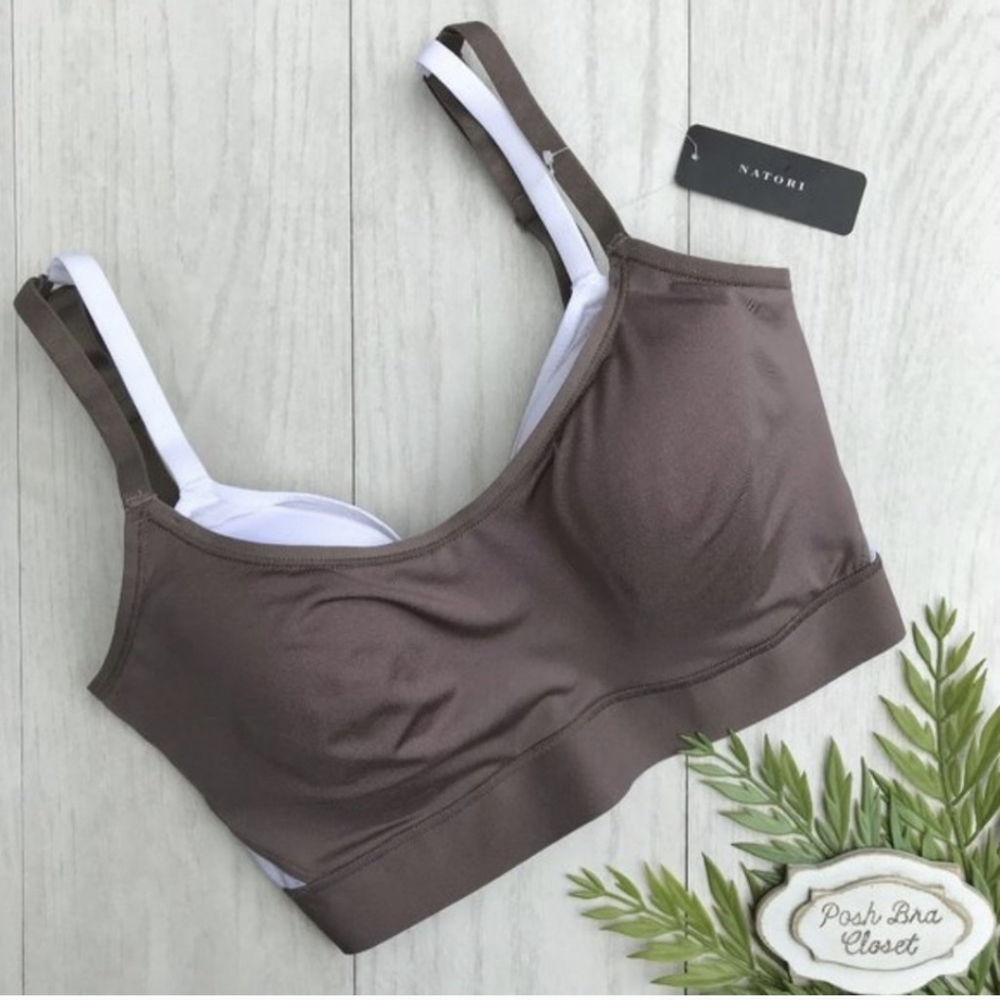 30G NATORI Gravity Sports Bra NWT Underwire 30DDDD